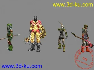 （地牢围攻2）人物模型的图片