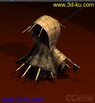 3D打印模型一个指挥所的图片
