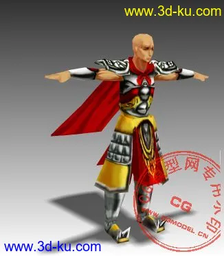 3D打印模型武侠网络游戏《征服Conquer》人物12款的图片