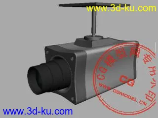 3D打印模型监控摄像头的图片