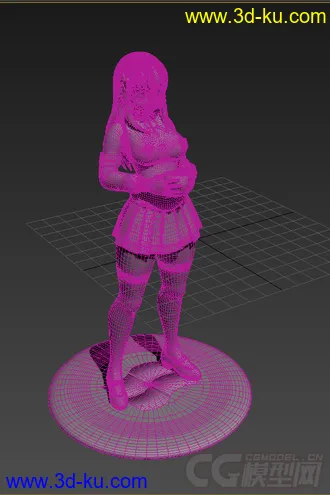 进来看看 卡通美女模型 （ 超盟）的图片