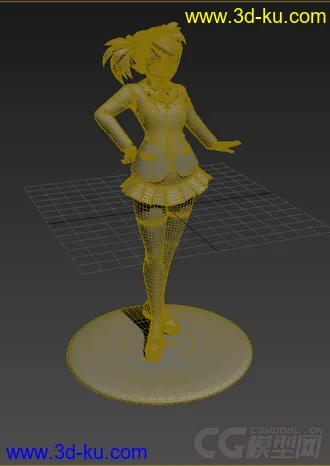 进来看看 卡通美女模型 （ 超盟）的图片