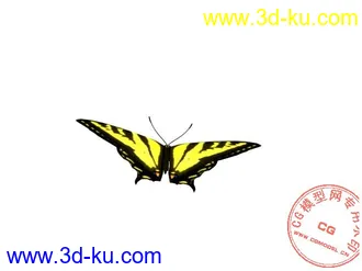 3D打印模型建筑动画常用的蝴蝶的图片
