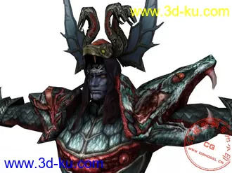 3D打印模型无双大蛇最终BOSS-远吕志的图片