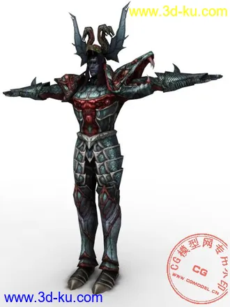 3D打印模型无双大蛇最终BOSS-远吕志的图片