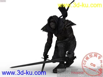 3D打印模型妖魔忍者 x3的图片