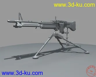 3D打印模型枪王M--60,自己做的,,谢谢大家分享..的图片