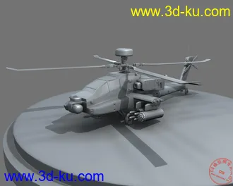 3D打印模型阿帕奇,自己做的,,带历史...的图片