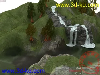 3D打印模型[首发] 超精细山水地形 Part.01的图片
