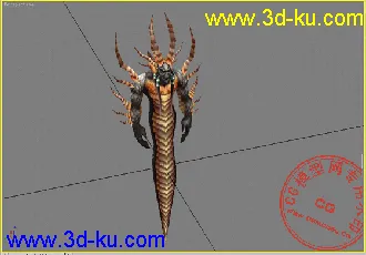 3D打印模型魔兽角色的图片