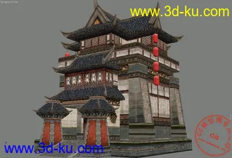 3D打印模型<完美国际>场景建筑的图片