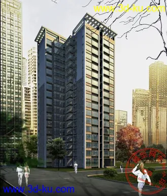 室外模型两套(带模型贴图)的图片
