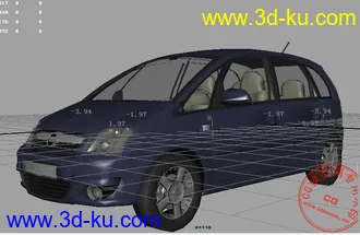 3D打印模型Opel_Meriva车的图片