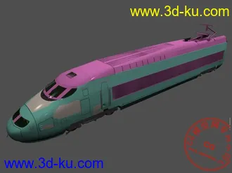 3D打印模型超强子弹头，车头和车身~（独家发放）的图片
