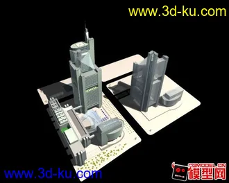 3D打印模型北京电视台的图片