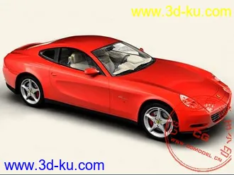 3D打印模型Ferrari 612 Scaglietti的图片