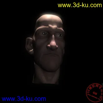 3D打印模型头部练习的图片