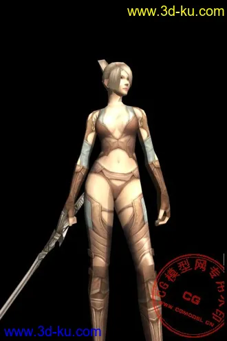 3D打印模型发个姑娘赚积分的图片