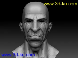 3D打印模型人头的图片