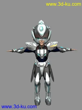 3D打印模型之前做的游戏测试——小兵兵的图片