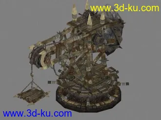 3D打印模型大吊车的图片