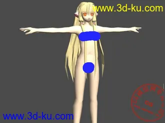 3D打印模型卡通MM的图片