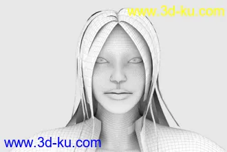 3D打印模型女人的图片