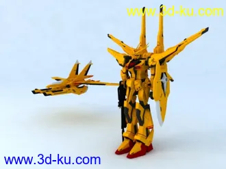 3D打印模型Akatsuki 拂晓高达HG的图片