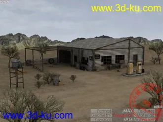 3D打印模型[首发] 墨西哥北部加油站的图片