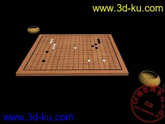 3D打印模型围棋的图片