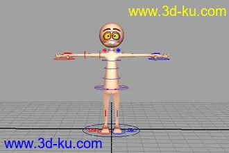 高手骨骼绑定模型（学习专用）的图片