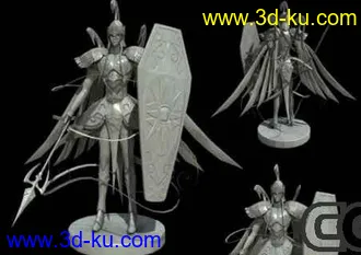 3D打印模型战神（细致）！！！！！OBJ的图片
