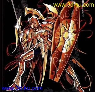 3D打印模型战神（细致）！！！！！OBJ的图片