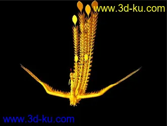 3D打印模型凤凰的图片