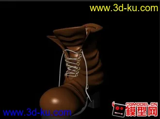 3D打印模型漂亮的皮靴，给大家分享一哈的图片