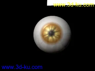 3D打印模型眼睛~~~应该是动物的眼睛的图片