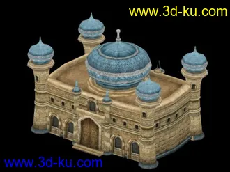 3D打印模型很Q的古代城堡的图片