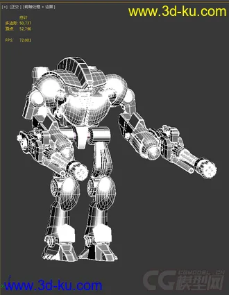 3D打印模型来个机器人，哈哈~这东西越建越爽，一直建到机器跑不动。。。~的图片
