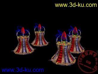 3D打印模型魔兽中的不死祖通灵塔！自己玩着喜欢就做了下！的图片