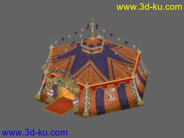 帐篷模型的图片1