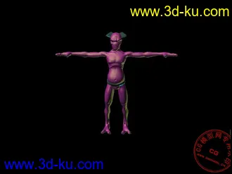 3D打印模型怪物的图片