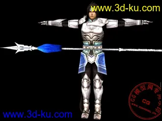 3D打印模型无双大蛇——真三国无双5版赵云的图片