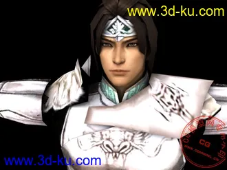 3D打印模型无双大蛇——真三国无双5版赵云的图片