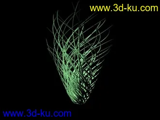 3D打印模型我同学啊龙做的 一个小植物的图片