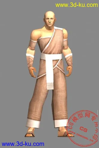GUILD WARS一套角色模型的图片