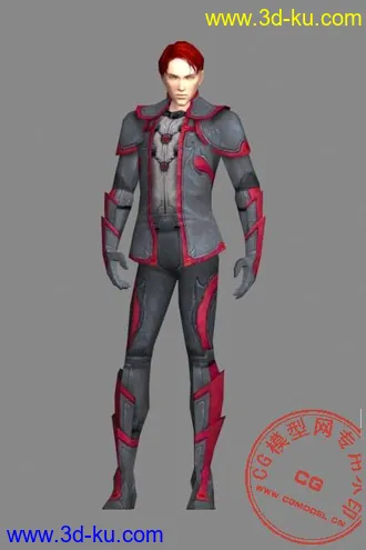 GUILD WARS一套角色模型的图片