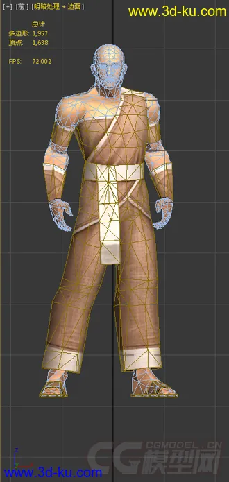 GUILD WARS一套角色模型的图片