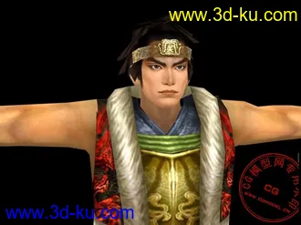 3D打印模型无双大蛇——真三国无双5版关平的图片