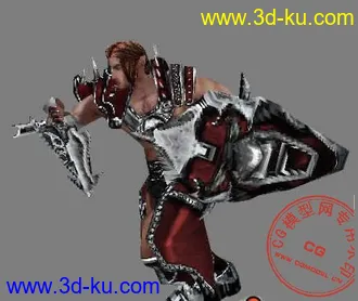 (有动作带贴图已蒙皮3dsmax2008格式)国外最新的角色模型的图片