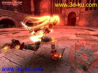 3D打印模型奥尼之刃（鬼刃）很少见的俄国游戏的图片